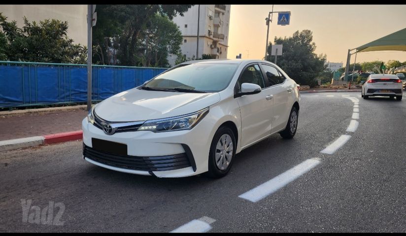מודעת רכב טויוטה קורולה