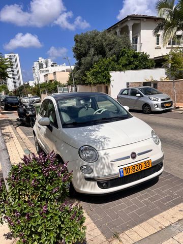 מודעת רכב פיאט 500