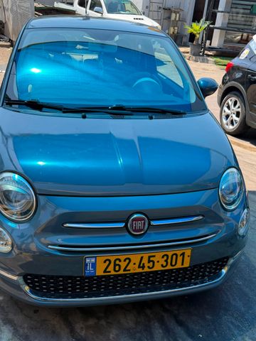 מודעת רכב פיאט 500