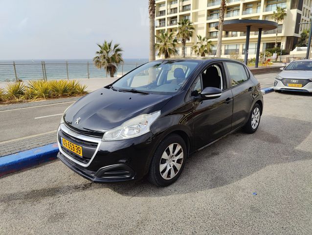 מודעת רכב פיג'ו 208