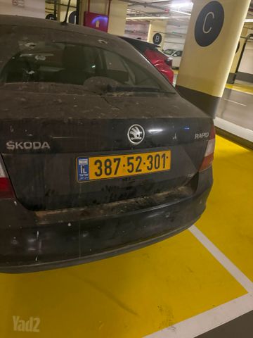 מודעת רכב סקודה ראפיד