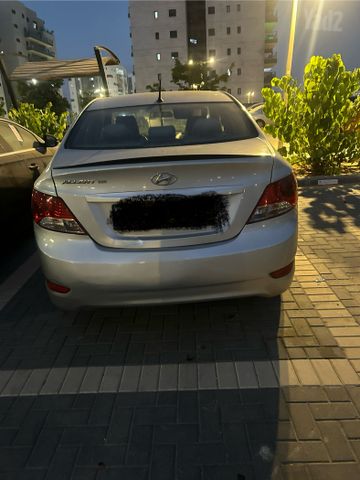 מודעת רכב יונדאי אקסנט i25