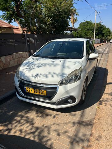 מודעת רכב פיג'ו 208