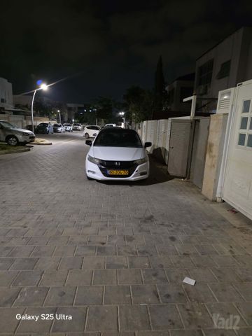מודעת רכב הונדה אינסייט