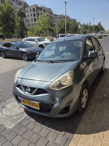 מודעת רכב ניסאן מיקרה