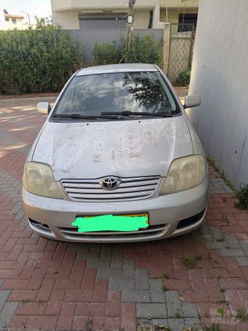 מודעת רכב טויוטה קורולה