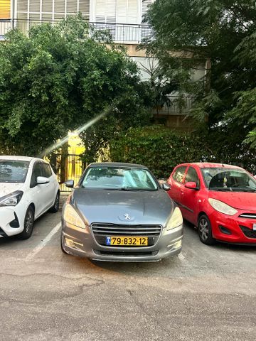 מודעת רכב פיג'ו 508