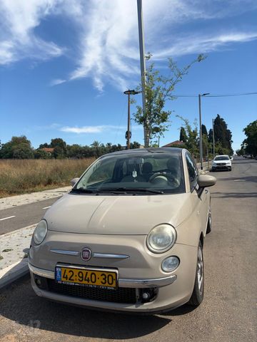 מודעת רכב פיאט 500