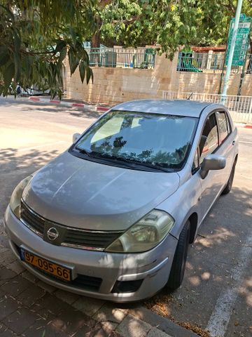 מודעת רכב ניסאן טידה