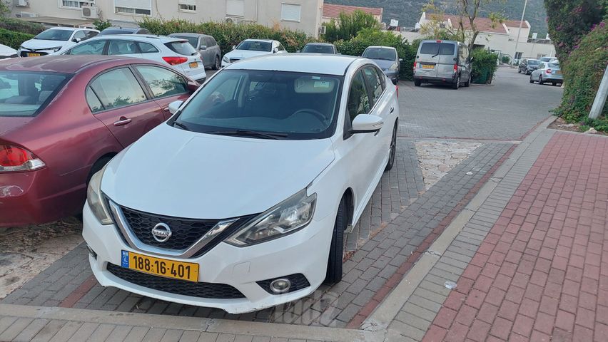מודעת רכב ניסאן סנטרה