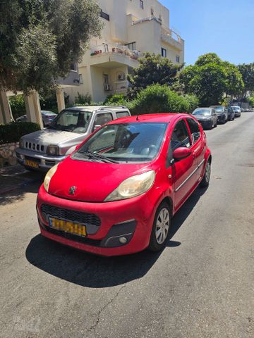 מודעת רכב פיג'ו 107