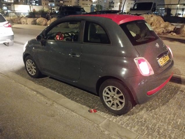 מודעת רכב פיאט 500