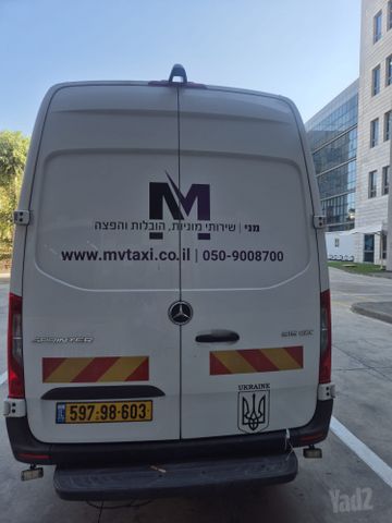מודעת רכב מרצדס-בנץ ספרינטר