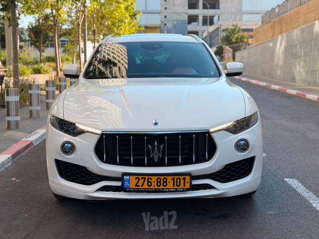 מודעת רכב מזראטי לבנטה