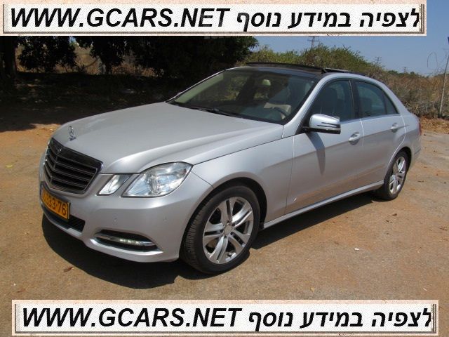 מודעת רכב מרצדס-בנץ E-class