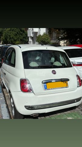 מודעת רכב פיאט 500