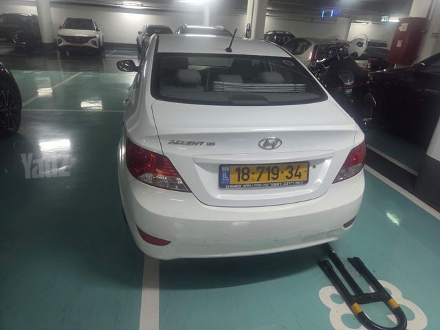 מודעת רכב יונדאי אקסנט i25