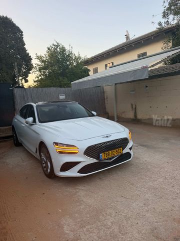 מודעת רכב ג'נסיס G70