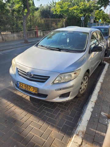 מודעת רכב טויוטה קורולה