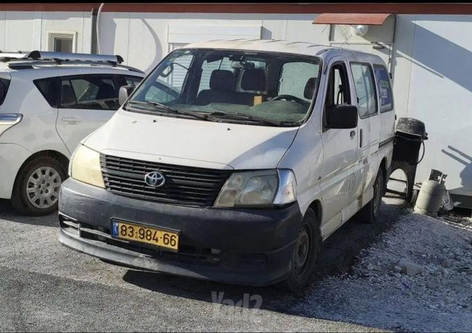 מודעת רכב טויוטה הייאס