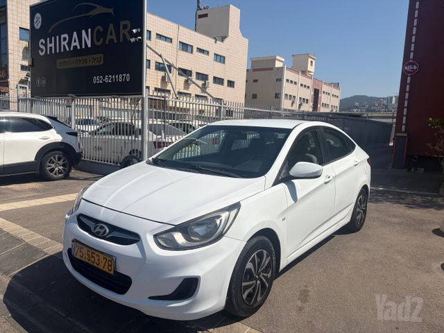 מודעת רכב יונדאי אקסנט i25