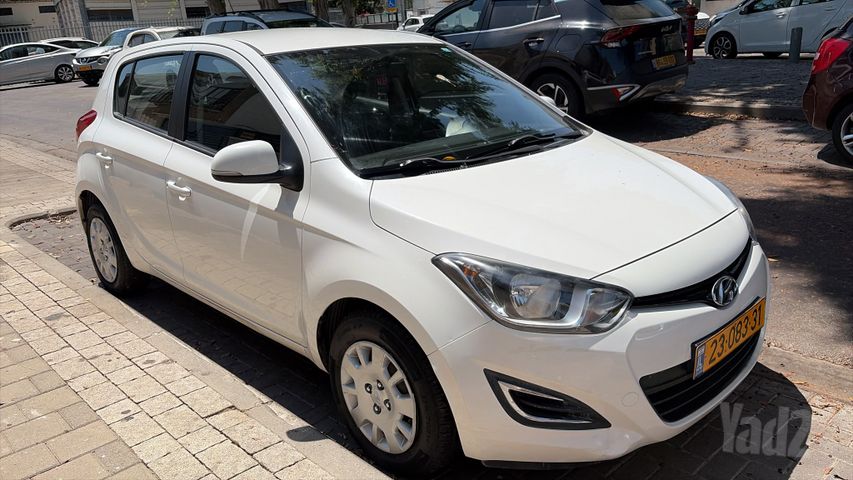 מודעת רכב יונדאי i20