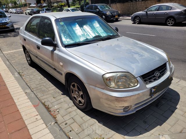 מודעת רכב יונדאי אקסנט i25