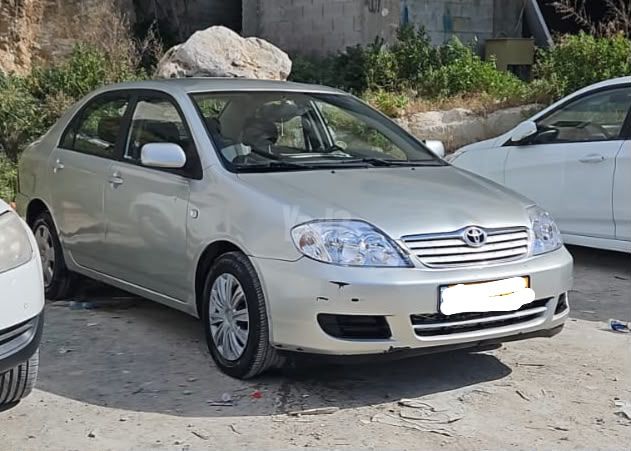מודעת רכב טויוטה קורולה