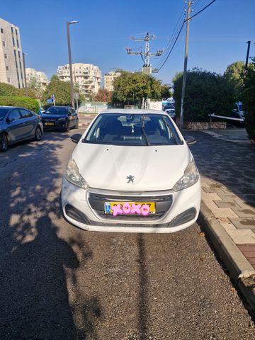 מודעת רכב פיג'ו 208