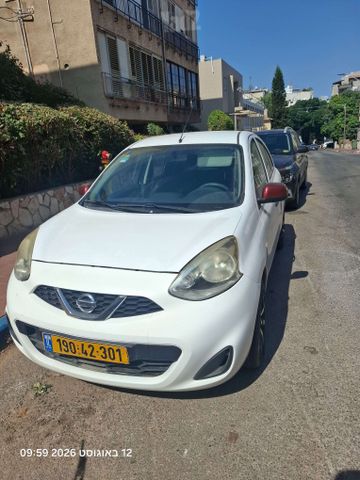 מודעת רכב ניסאן מיקרה