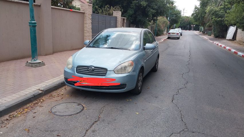 מודעת רכב יונדאי אקסנט i25