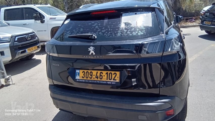 מודעת רכב פיג'ו 3008