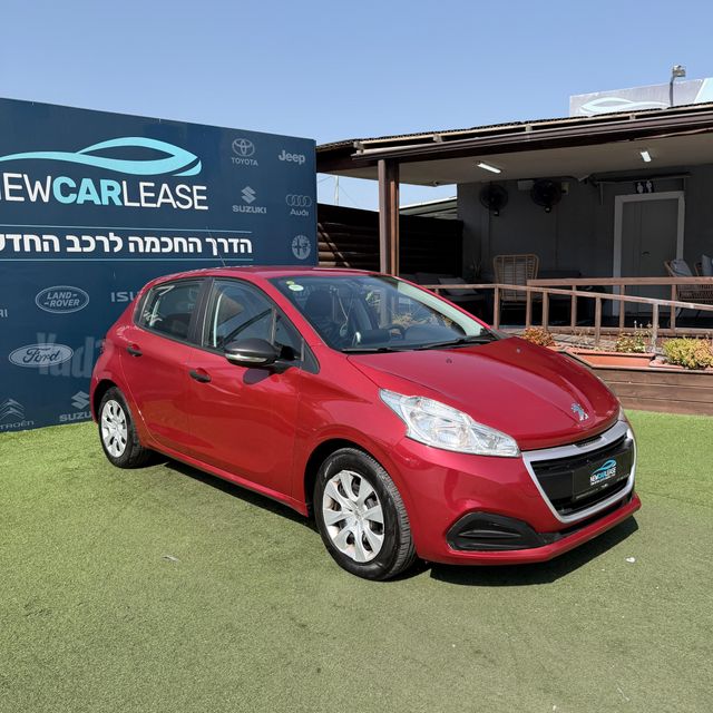 מודעת רכב פיג'ו 208