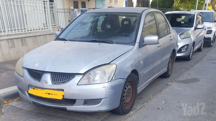 מודעת רכב מיצובישי לנסר