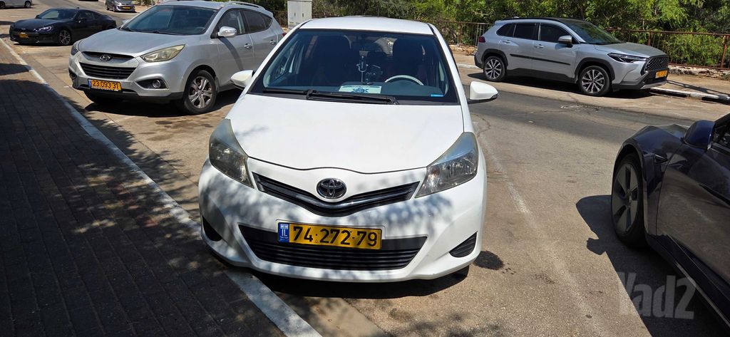 מודעת רכב טויוטה יאריס