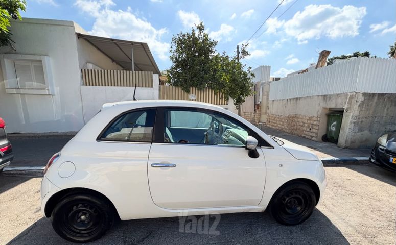 מודעת רכב פיאט 500