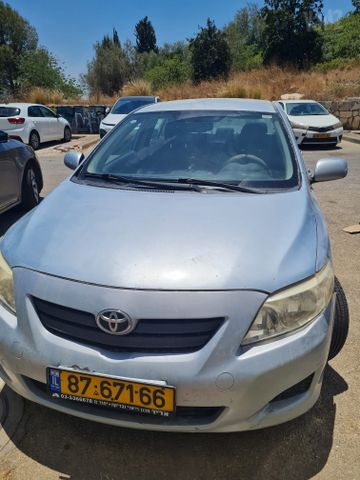 מודעת רכב טויוטה קורולה
