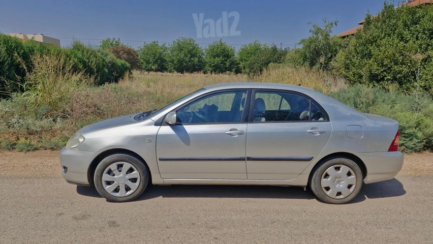 מודעת רכב טויוטה קורולה