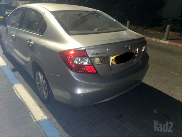 מודעת רכב הונדה סיוויק