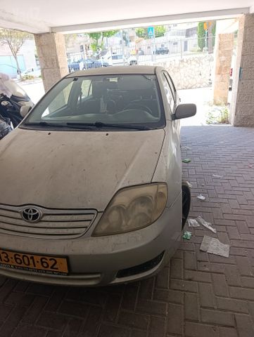 מודעת רכב טויוטה קורולה