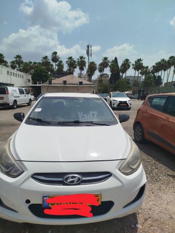 מודעת רכב יונדאי אקסנט i25