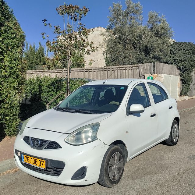מודעת רכב ניסאן מיקרה