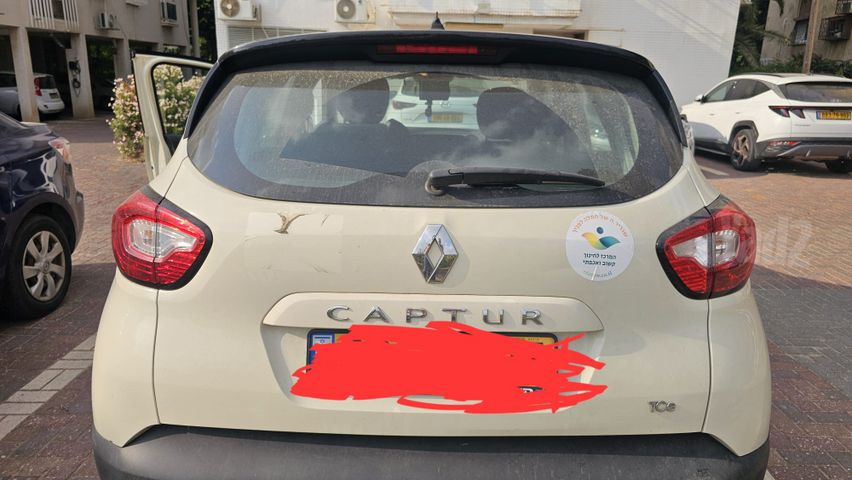 מודעת רכב רנו קפצ'ור