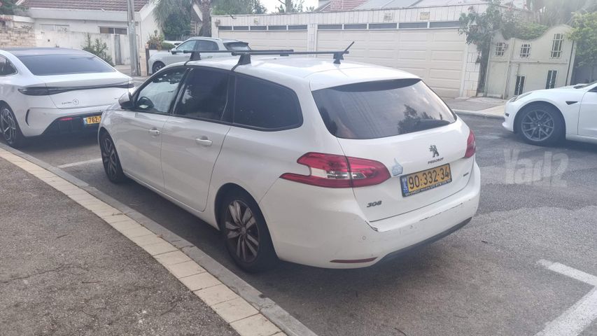 מודעת רכב פיג'ו 308
