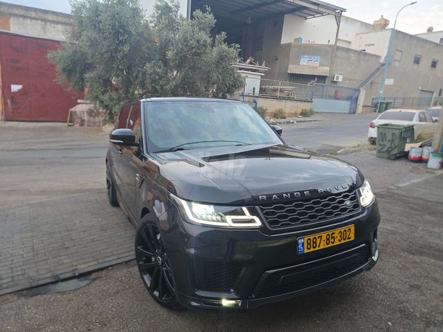 מודעת רכב לנד רובר ריינג' רובר ספורט