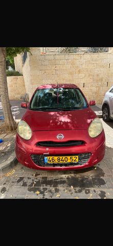 מודעת רכב ניסאן מיקרה