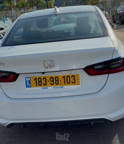 מודעת רכב הונדה סיטי