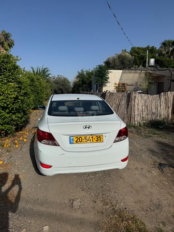 מודעת רכב יונדאי אקסנט i25