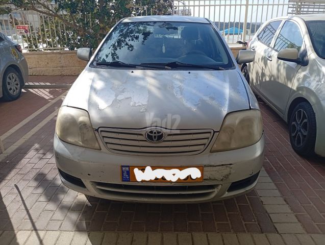 מודעת רכב טויוטה קורולה