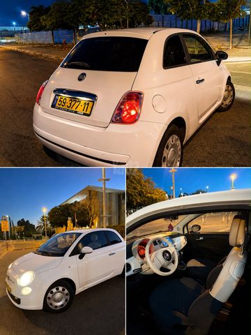 מודעת רכב פיאט 500